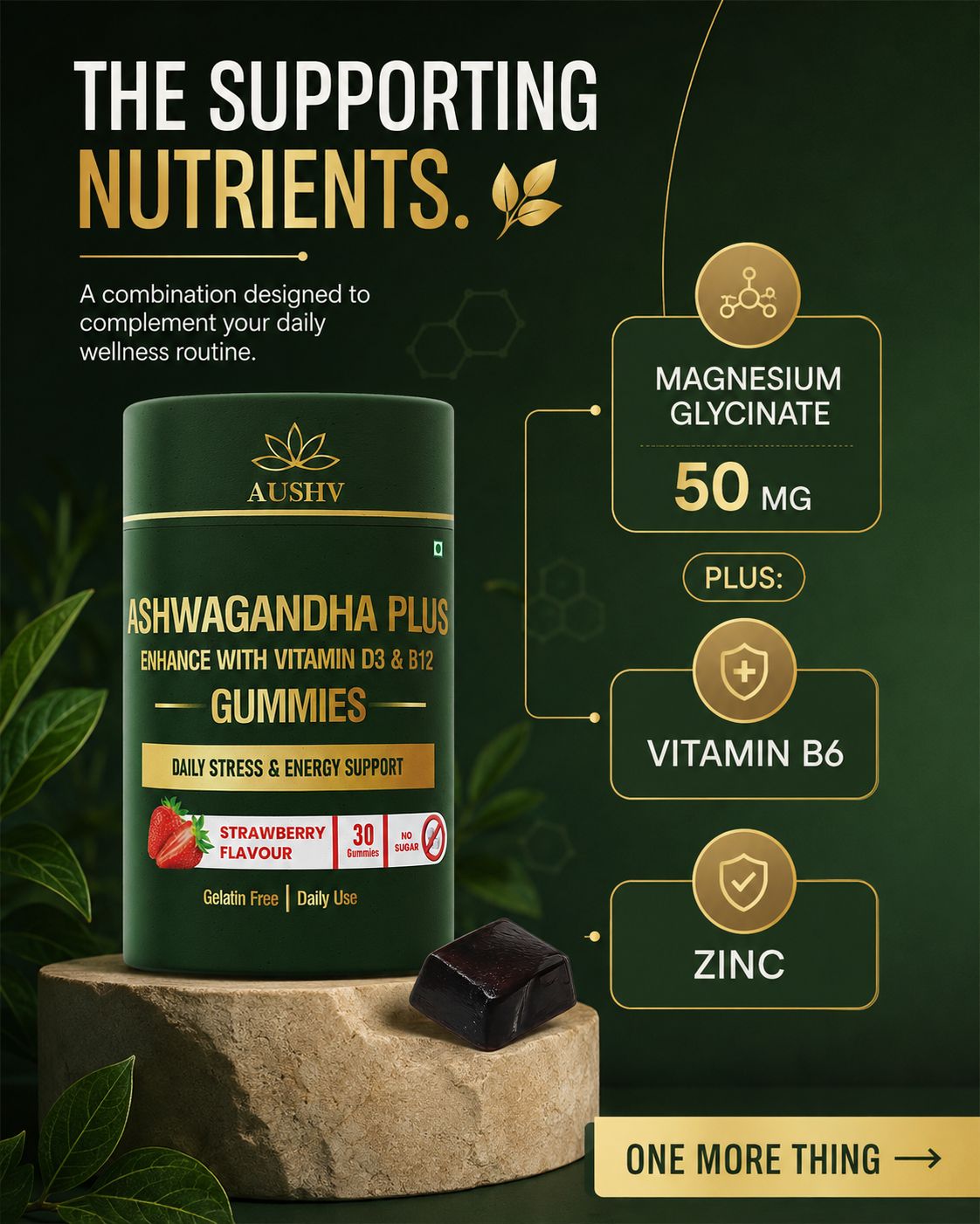 Magnesium Glycinate and Supporting Nutrients